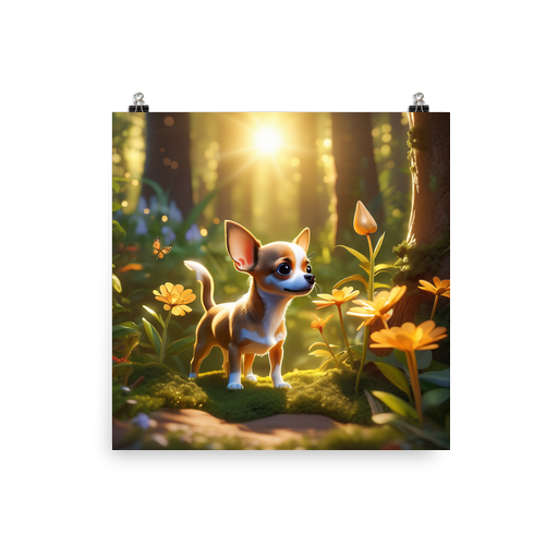 PugMug Custom Chihuahua Poster