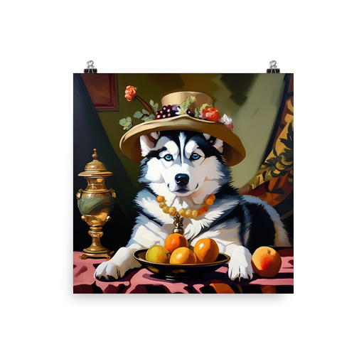 PugMug Custom Siberian Husky Poster