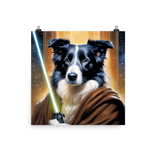 PugMug Custom Border Collie Poster