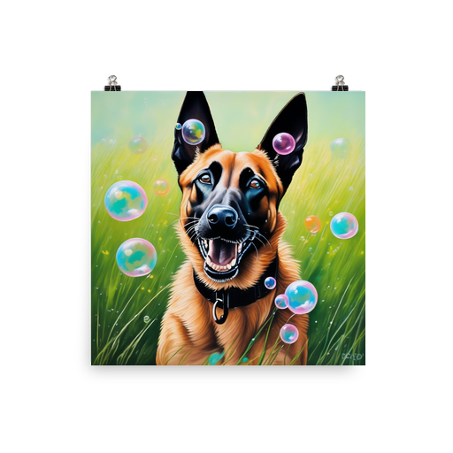 PugMug Custom Belgian Malinois Poster