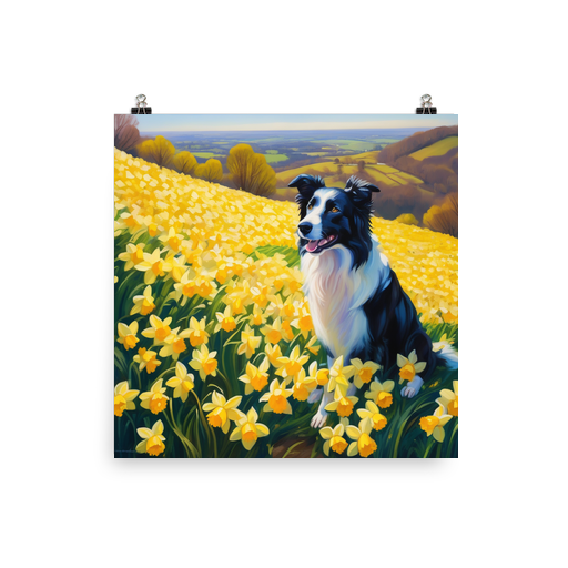 PugMug Custom Border Collie Poster