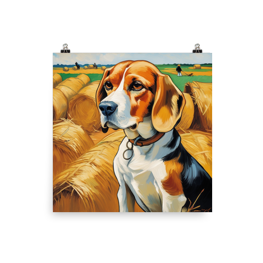 PugMug Custom Beagle Poster