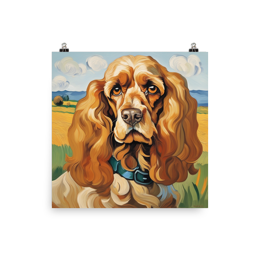 PugMug Custom Cocker Spaniel Poster