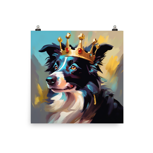 PugMug Custom Border Collie Poster