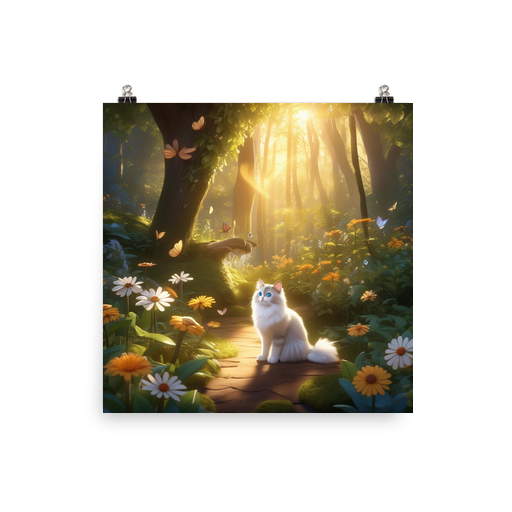 PugMug Custom Tabby Ragdoll Cat Poster