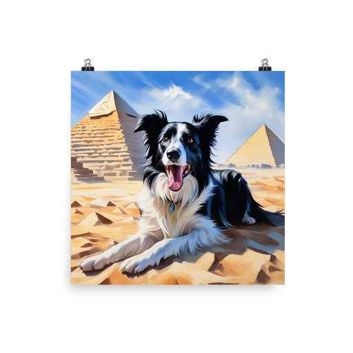 PugMug Custom Border Collie Poster