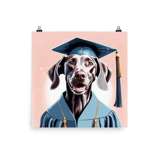 PugMug Custom Weimaraner Poster