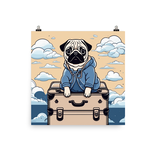 PugMug Custom Pug Poster