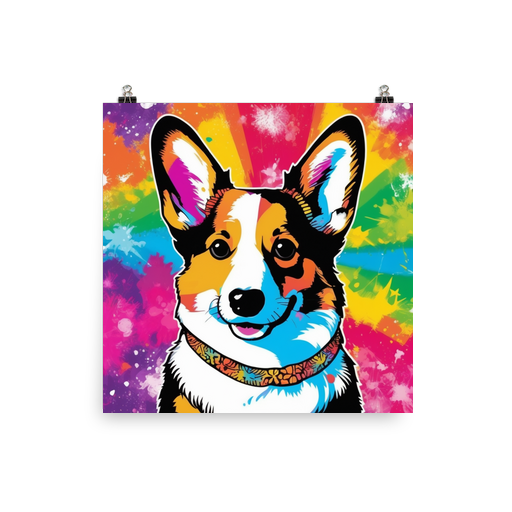 PugMug Custom Pembroke Welsh Corgi Poster