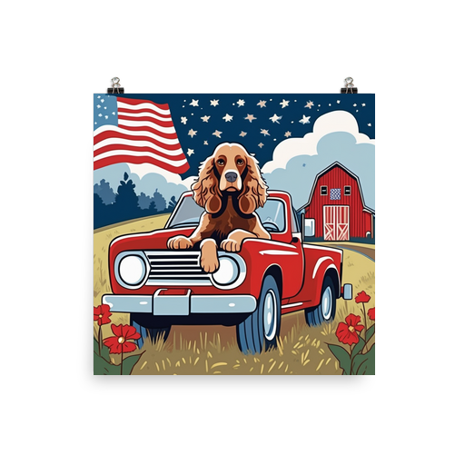 PugMug Custom Cocker Spaniel Poster