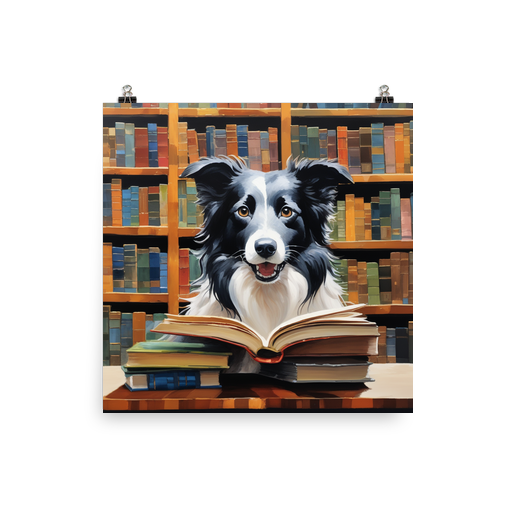 PugMug Custom Border Collie Poster