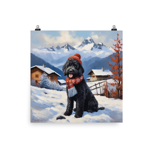 PugMug Custom Portuguese Water Dog Poster