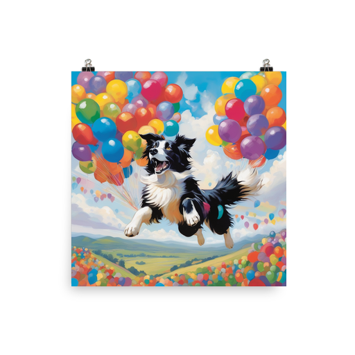 PugMug Custom Border Collie Poster