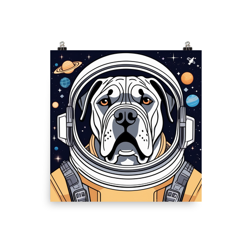 PugMug Custom Cane Corso Poster