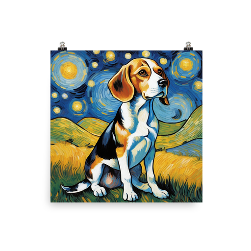 PugMug Custom Beagle Poster