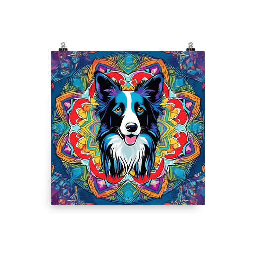 PugMug Custom Border Collie Poster