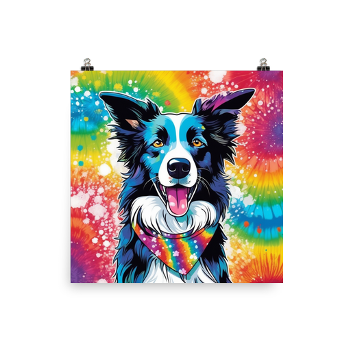 PugMug Custom Border Collie Poster