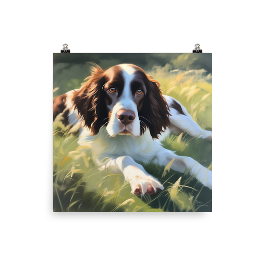 PugMug Custom English Springer Spaniel Poster