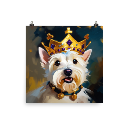 PugMug Custom West Highland White Terrier Poster