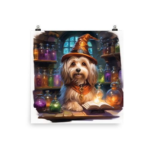 PugMug Custom Tan Havanese Dog Poster