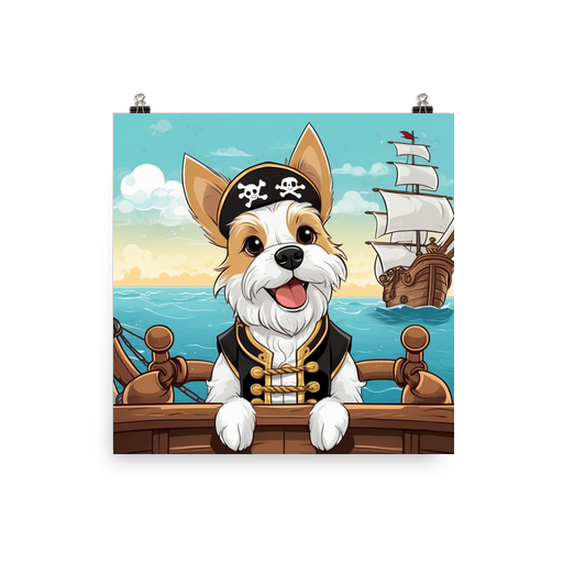 PugMug Custom Luna Poster