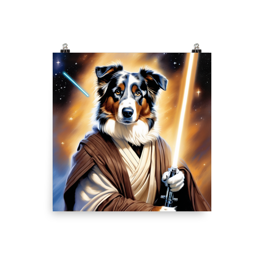 PugMug Custom Australian Shepherd Dog Poster