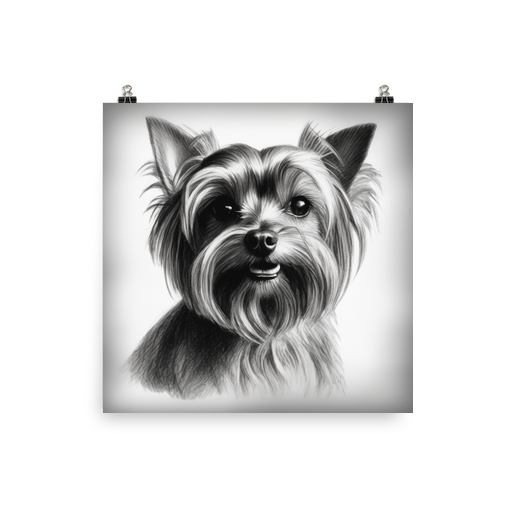 PugMug Custom Yorkshire Terrier Poster