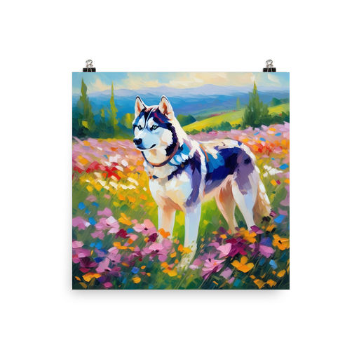 PugMug Custom Siberian Husky Poster