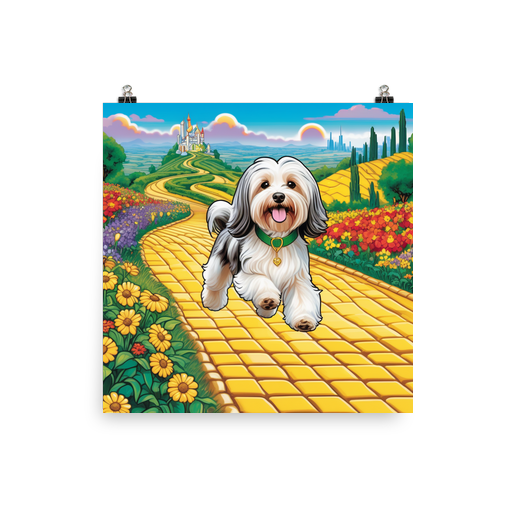 PugMug Custom Tan Havanese Dog Poster