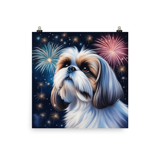 PugMug Custom Shih Tzu Poster