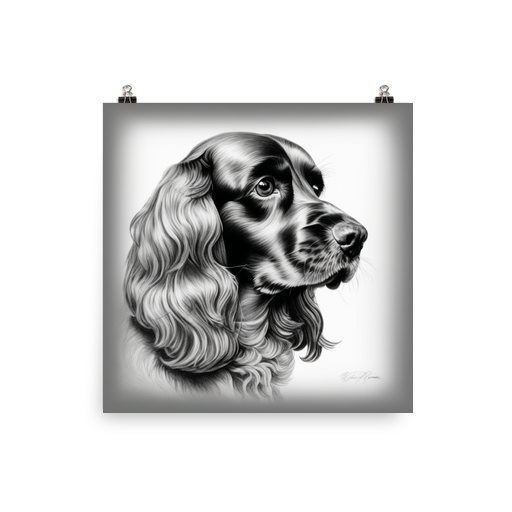 PugMug Custom Cocker Spaniel Poster
