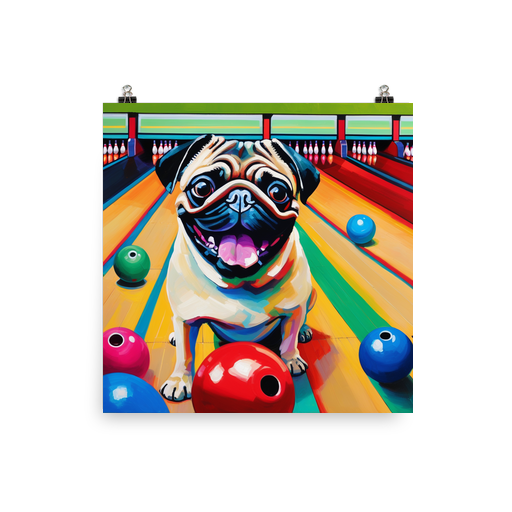 PugMug Custom Pug Poster