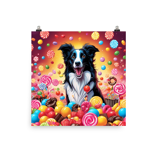 PugMug Custom Border Collie Poster