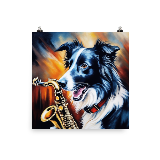 PugMug Custom Border Collie Poster