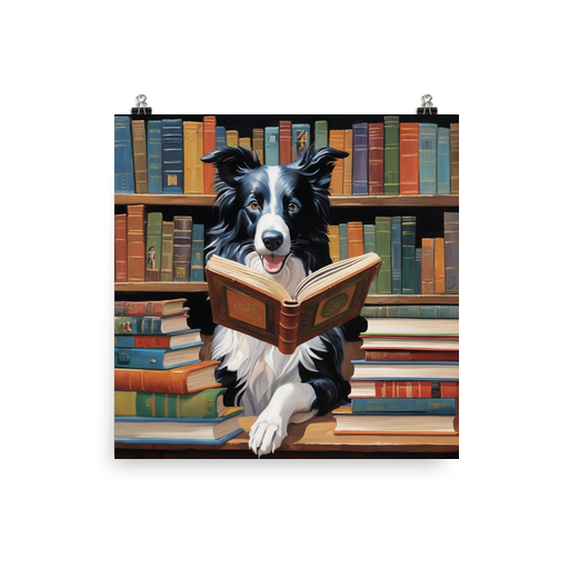 PugMug Custom Border Collie Poster