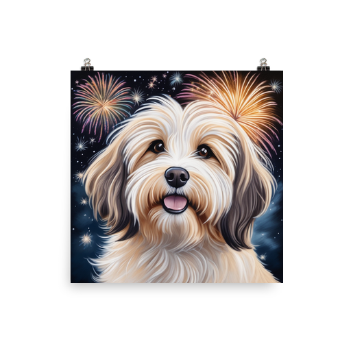 PugMug Custom Tan Havanese Dog Poster