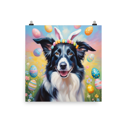 PugMug Custom Border Collie Poster