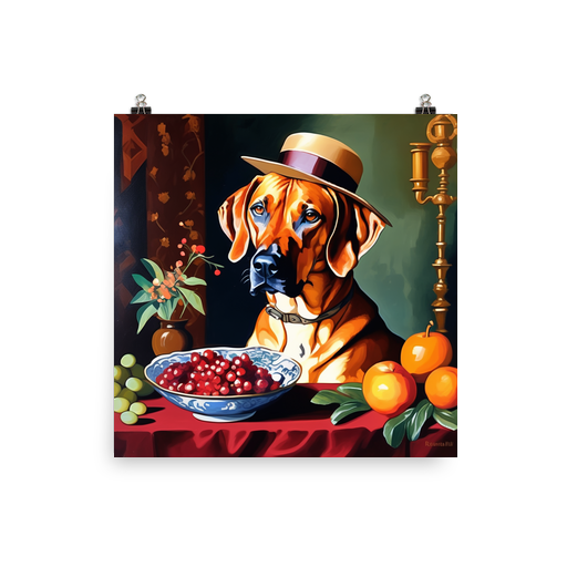 PugMug Custom Rhodesian Ridgeback Poster