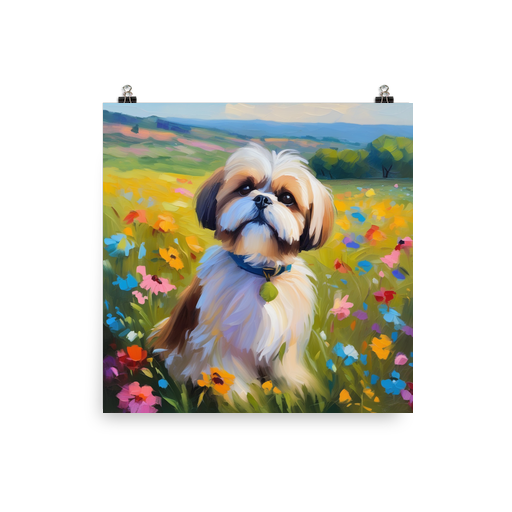 PugMug Custom Shih Tzu Poster