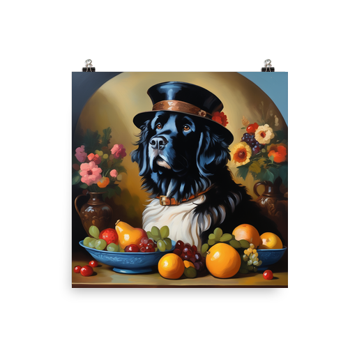 PugMug Custom Newfoundland Poster