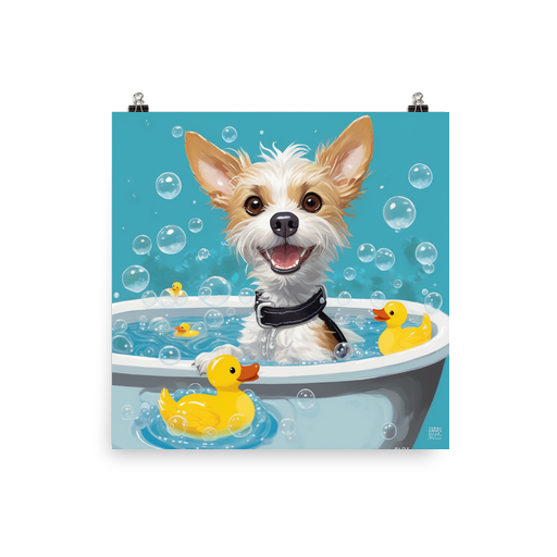 PugMug Custom Luna Poster