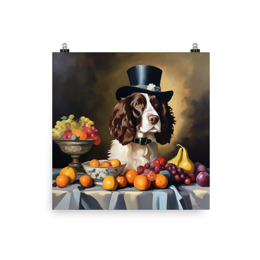 PugMug Custom English Springer Spaniel Poster