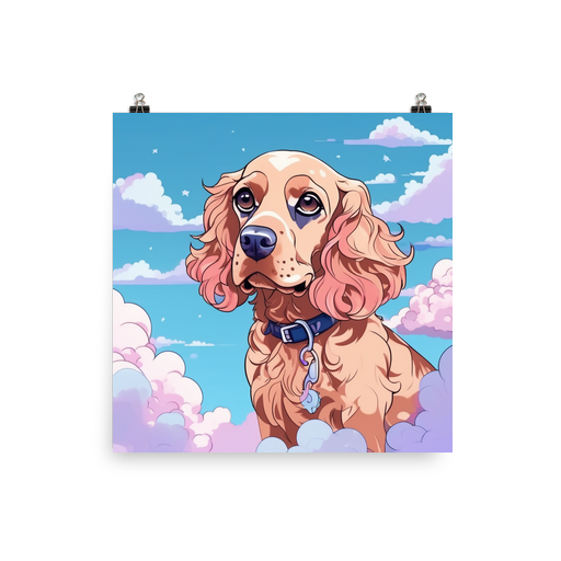 PugMug Custom English Cocker Spaniel Poster