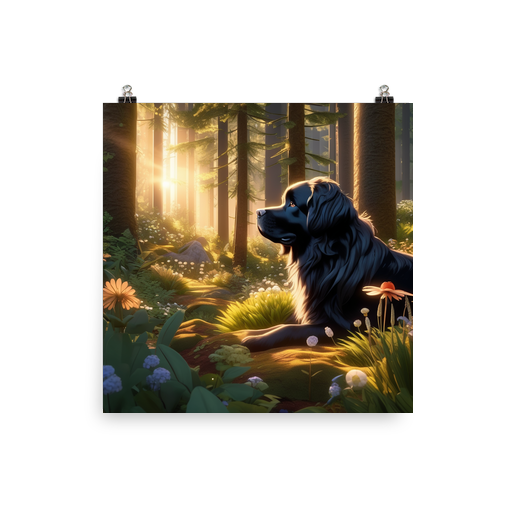 PugMug Custom Newfoundland Poster