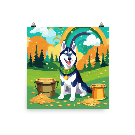 PugMug Custom Siberian Husky Poster