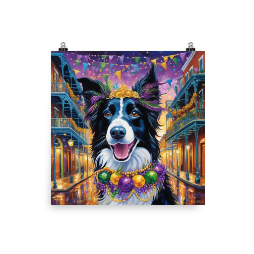 PugMug Custom Border Collie Poster