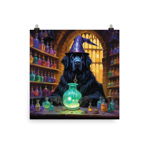 PugMug Custom Newfoundland Poster