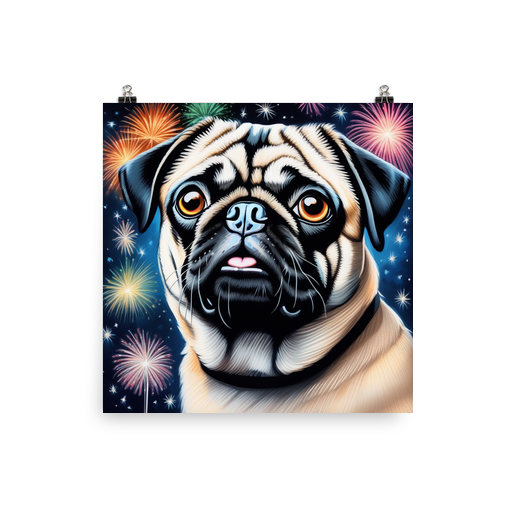 PugMug Custom Pug Poster
