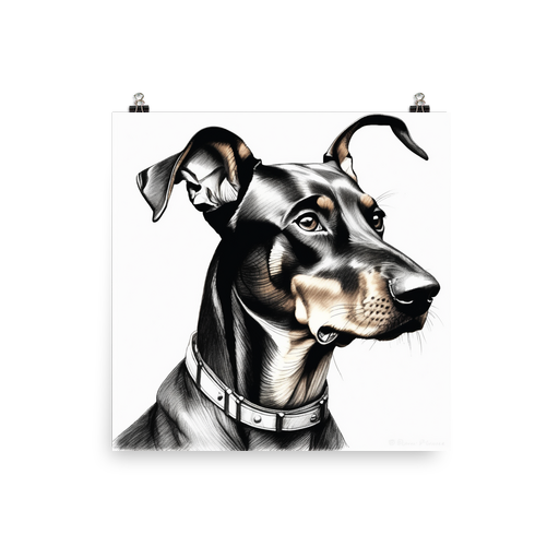 PugMug Custom Doberman Pinscher Poster