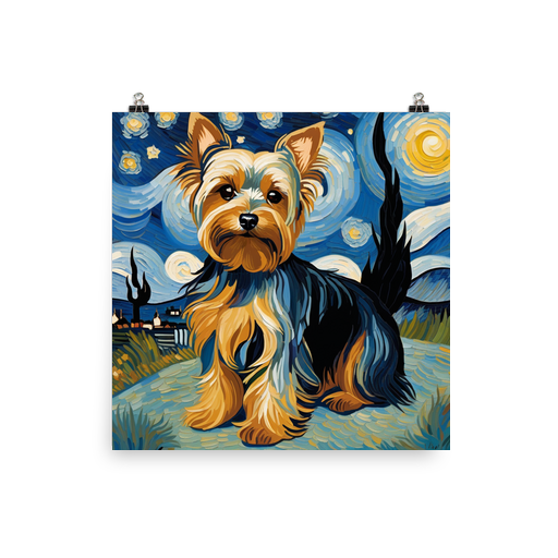 PugMug Custom Yorkshire Terrier Poster